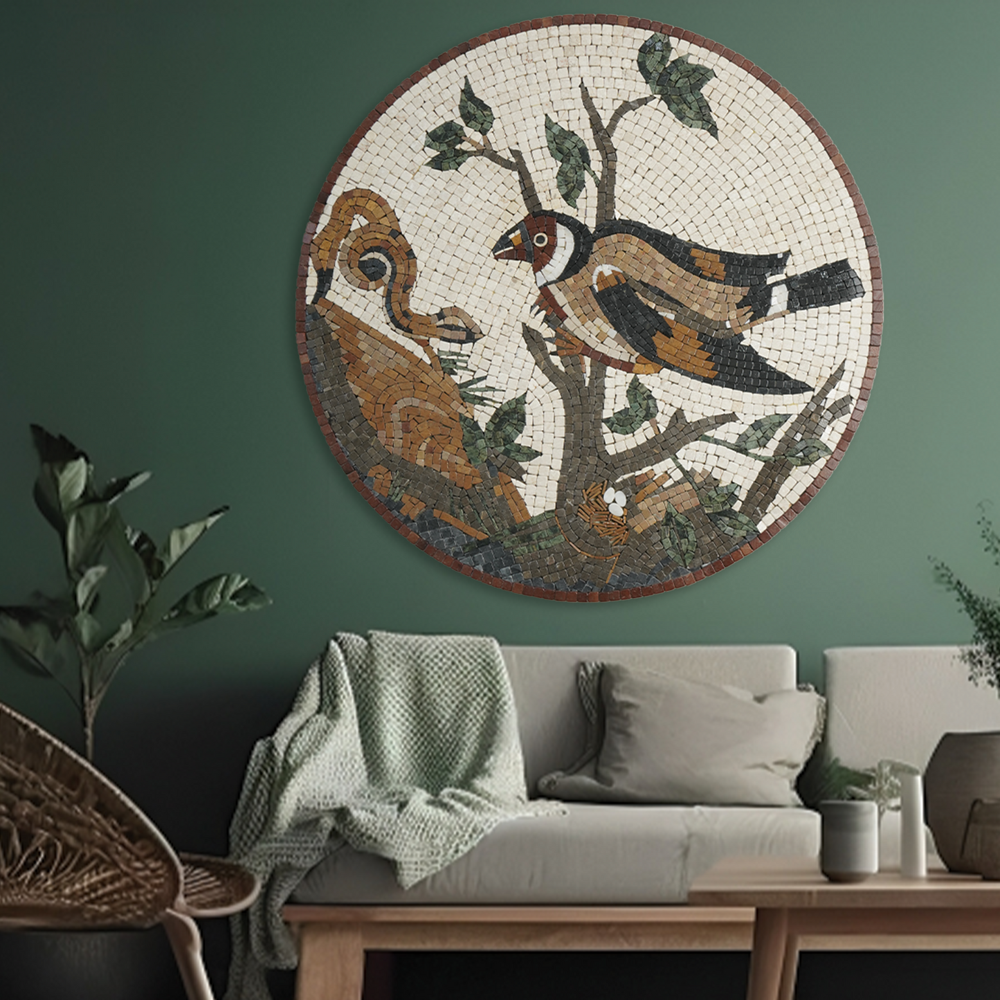 Bird Mosaic Art - Inspired by Nature